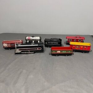VTG Marx Streamline Tin Electric Train Set New York Central 1950-60s Untested